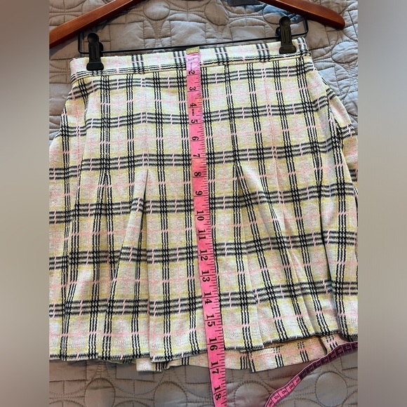 Free People Honey Pleated Skirt In Retro Sunshine Combo - Picture 12 of 16